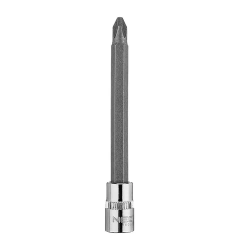 NEO 10-335 - Schroefbit PH2 - Lang - 87 mm - Chrom-Vanadiumstaal – afbeelding 1