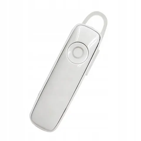 Słuchawka bluetooth 5.0 biała – zdjęcie 1
