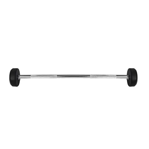 Gummierte Hantelstange HMS GSG-20 – Silber – Bild 1