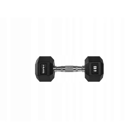 Hanteln HMS Hex Pro – Schwarz – 518054 – Bild 1