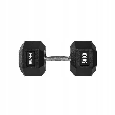 Hanteln HMS Hex Pro – Schwarz – 518160 – Bild 1