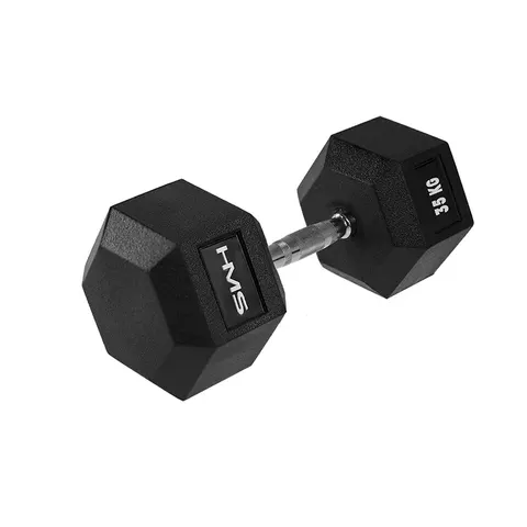 Hanteln HMS Hex Pro – Schwarz – 518184 – Bild 1