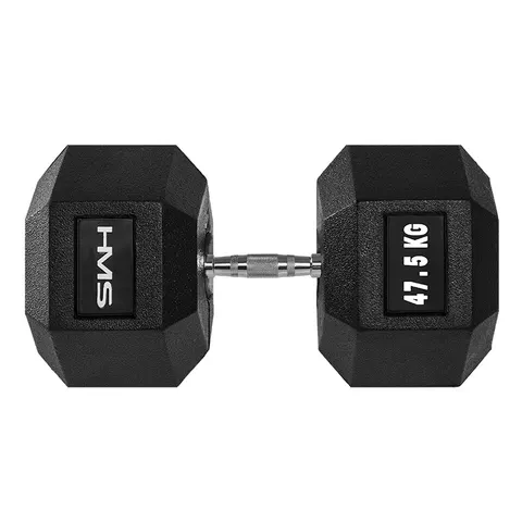 Hanteln HMS Hex Pro – Schwarz – 518238 – Bild 1