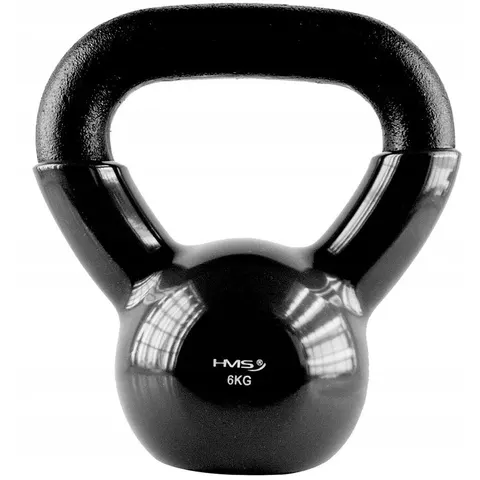 Gusseisen-Kettlebell HMS KNV – Schwarz – 524154 – Bild 1