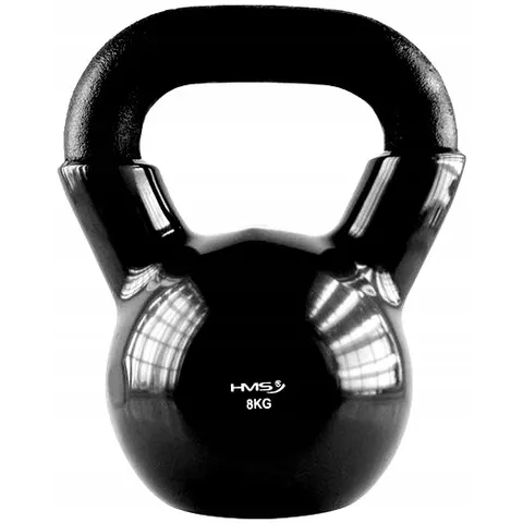 Gusseisen-Kettlebell HMS KNV – Schwarz – 524161 – Bild 1