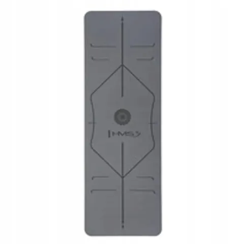 TPE-Yogamatte HMS YM10 – Grau – Bild 1