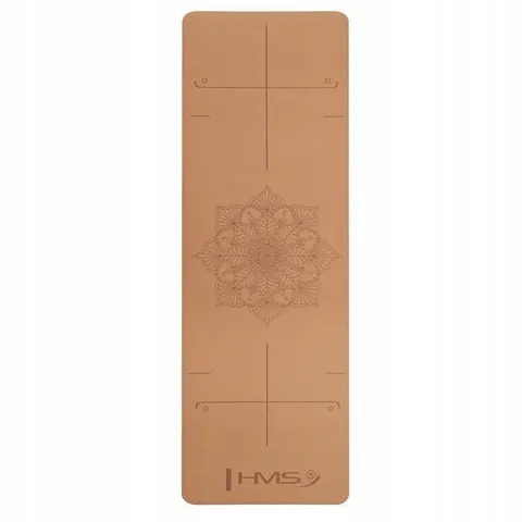 TPE-Yogamatte HMS YM11 – Braun – Bild 1