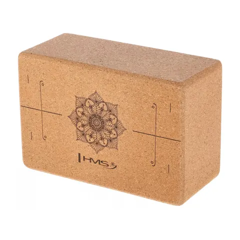 Kostka do jogi Hms KJ02 Brązowy – zdjęcie 1