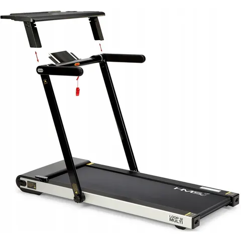 Elektrisches Laufband mit Tisch HMS LOOP12 – Schwarz – Bild 1