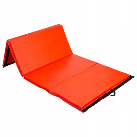 Faltbare Gymnastikmatte HMS Mgs01 Premium – Rot – Bild 1