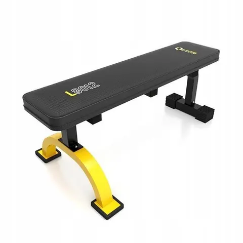 Banc de musculation HMS L8012 Premium – Noir – image 1