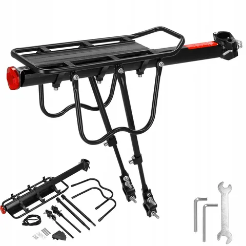 Springos Bagagedrager - Fiets - Aluminium 50 KG – afbeelding 1