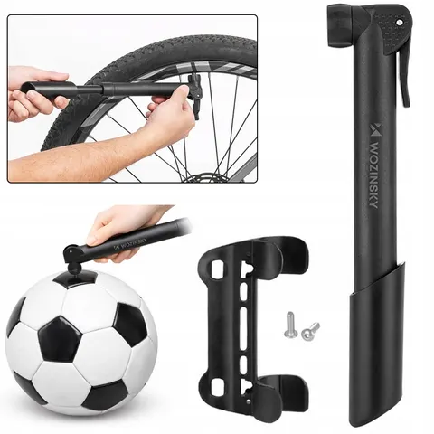 Pompka Rowerowa Wozinsky WPR-01 Czarna – zdjęcie 1