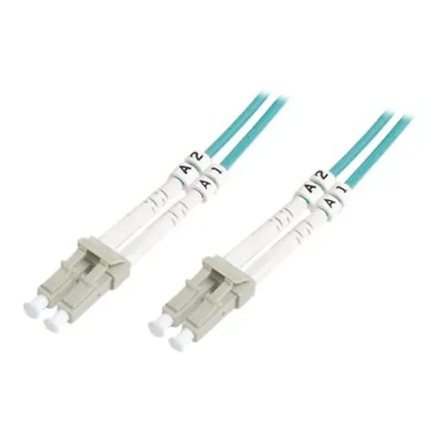 DIGITUS LWL Patchkabel, LC-Duplex - LC-Duplex, OM3, 1,0 m – Bild 1