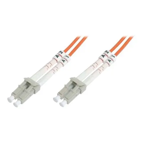 DIGITUS LWL Patchkabel, LC-Duplex - LC-Duplex, OM3, 3,0 m – Bild 1
