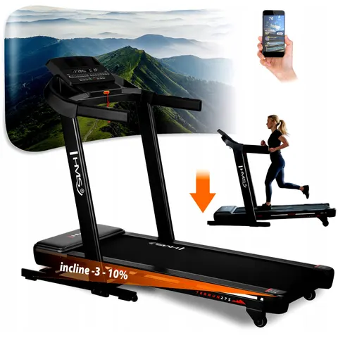Laufband HMS Terrun275 – Noir – Bild 1