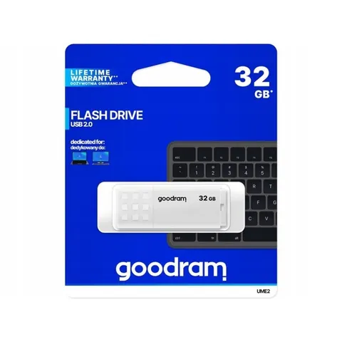 Pendrive USB 2.0 32GB UME2 (Blanco) - GOODRAM – imagen 1