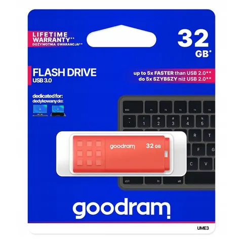 USB stick GoodRam UME3 Orange 32 GB – afbeelding 1