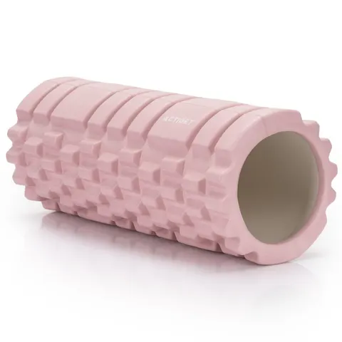 Actiget® Foam roller - Triggerpoint massage - Massage roller - 33 CM - Medium Hard - Roze – afbeelding 1