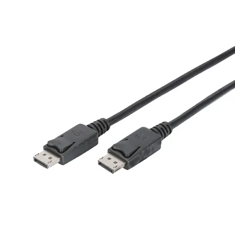 DIGITUS DisplayPort Anschlusskabel, Stecker - Stecker, 1,0 m – Bild 1