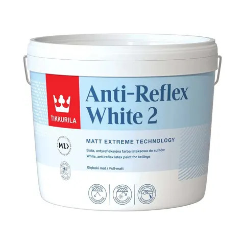 Farba Tikkurila Anti-Reflex Biały 3 l – zdjęcie 1