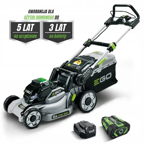 EGO LM1701E 42cm Kunststoff-Rasenmäher KIT – Bild 1