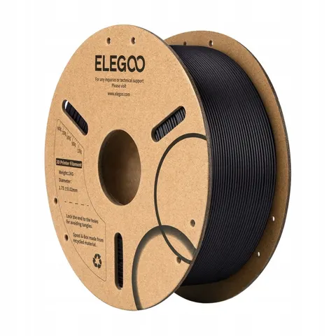 Filament Elegoo Pla- Cf (czarny) Elegoo – zdjęcie 1