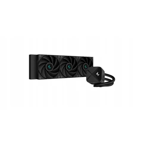 DeepCool LS720S Zero Dark Processor All-in-one liquid cooler 12 cm Black 1 pc(s) – image 1