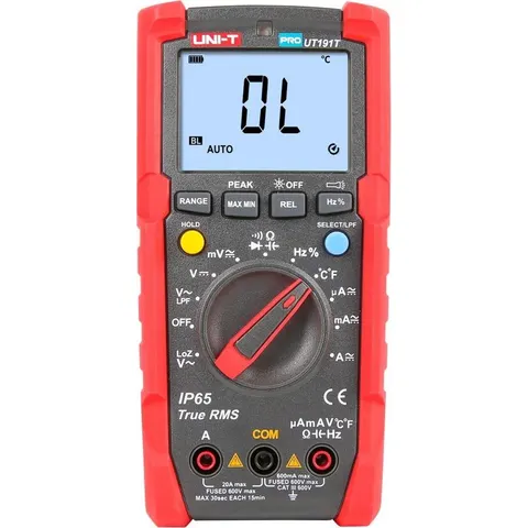 Multímetro Digital True RMS CAT III 600V - UNI-T – imagen 1