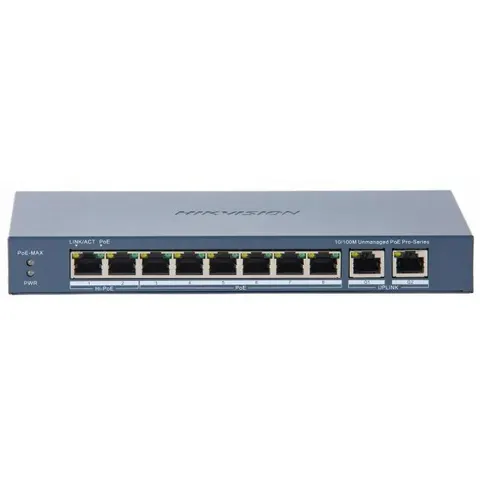 Switch Hikvision DS-3E0310HP-E(C) – zdjęcie 1