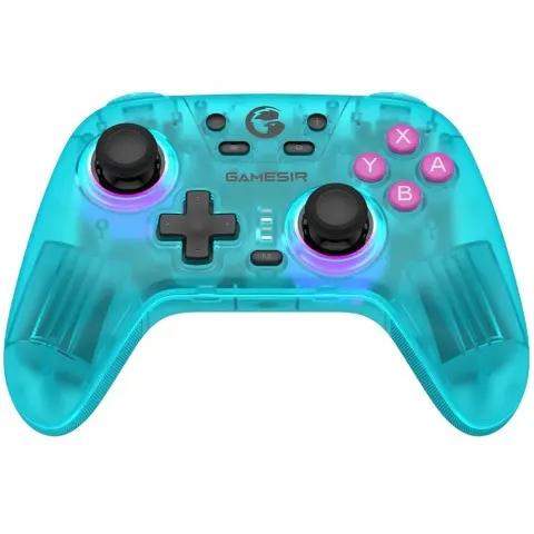 GameSir Nova - Draadloze Controller - Hall Effect - Voor Switch/Switch 2/PC/Android/iOS - Turquoise – afbeelding 1