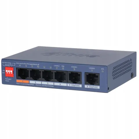 Switch Dahua CS4006-4ET2GT-60 – zdjęcie 1