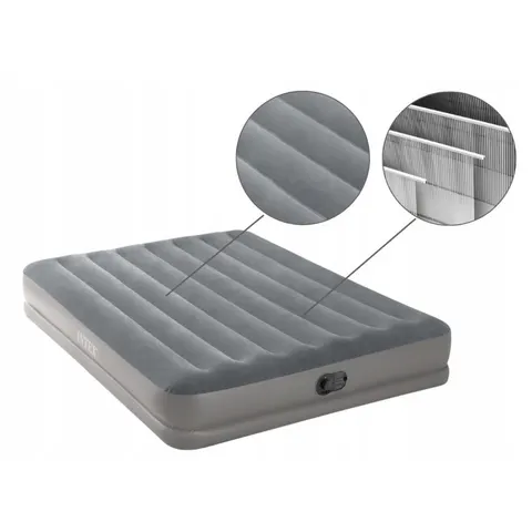 Intex MATERASSO MATRIMONIALE CON POMPA USB, 152X203X30CM – immagine 1