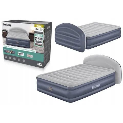 Alltron Tritech Loungelux Headboard Blau – Bild 1