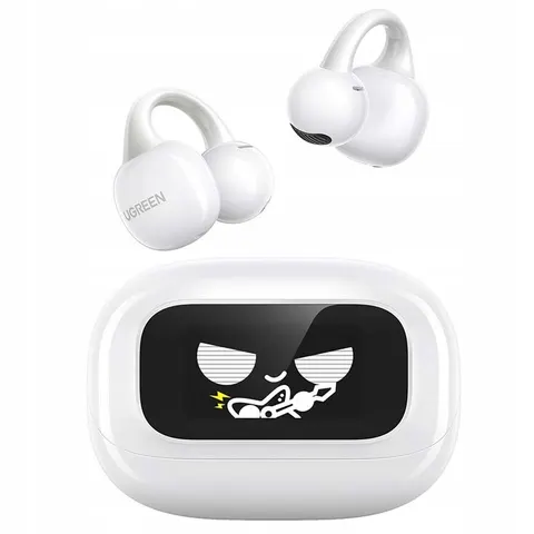 Auricolare Bluetooth UGREEN S6 ClipBuds Magic WS208, TWS, Bianco – immagine 1