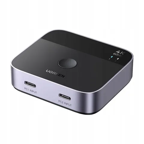 Switch Video USB-C UGREEN AW502 (55451), Grigio – immagine 1