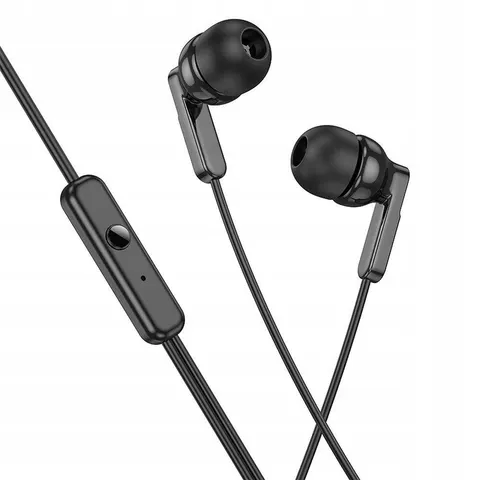 Handsfree 3,5 mm HOCO M121, Schwarz – Bild 1