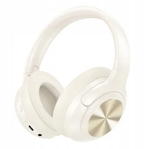 Auricolare Bluetooth HOCO W54, A2DP, ANC, Bianco – immagine 1