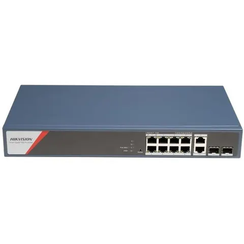 Switch Hikvision DS-3E1512HP-SI-8P2T2F – zdjęcie 1