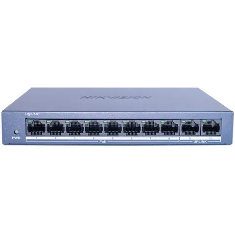 Switch Hikvision DS-XS0110-P/Polish Pl – zdjęcie 1