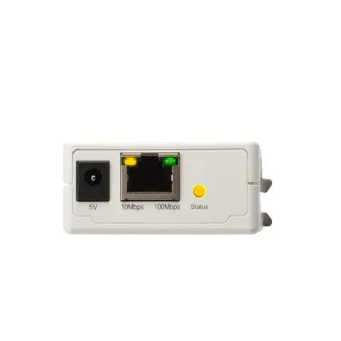 DIGITUS Fast Ethernet Printserver, parallel, weiß – Bild 1
