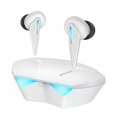 Awei T23 Serie - Bluetooth Gaming Headset - TWS - Wit - Ruisonderdrukking – afbeelding 1