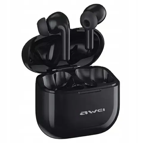 Awei Słuchawki stereo Bluetooth T1 Pro Czarne – zdjęcie 1