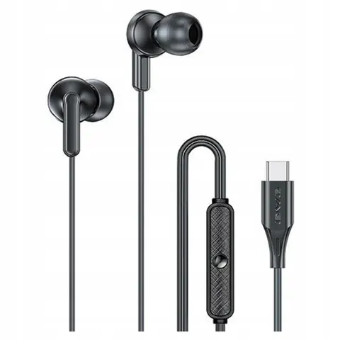 Awei słuchawki stereo PC-25T USB-Cczarny/black – zdjęcie 1