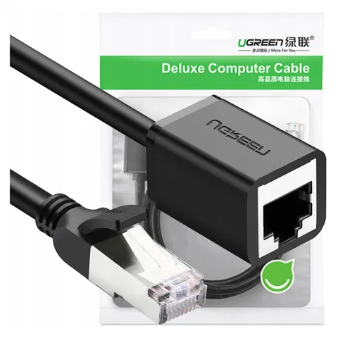 Kabel Ugreen NW112 Cat. 6 0. 5m (czarny) Ugreen – zdjęcie 1
