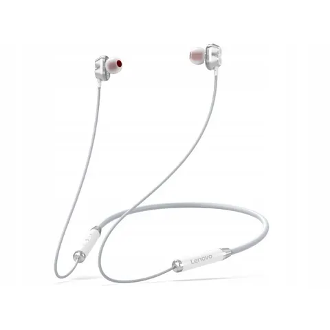Lenovo Słuchawki douszne bluetooth HE08 białe – zdjęcie 1
