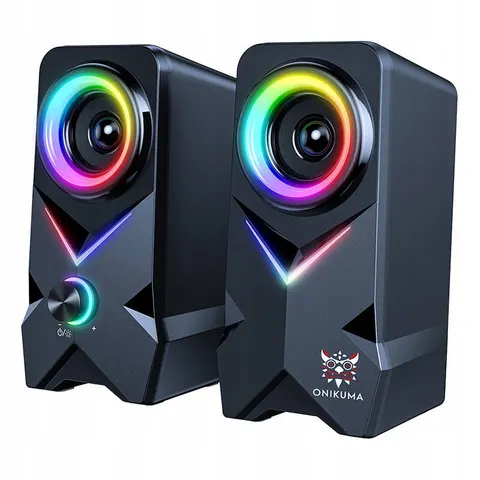 Onikuma L2 Czarny głośnik Rgb – zdjęcie 1