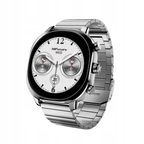 Smartwatch HiFuture FutureFit Aix srebrny – zdjęcie 1