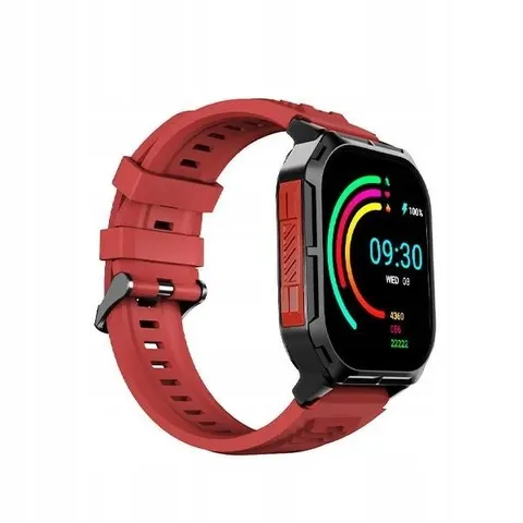 Smartwatch HiFuture FutureFit Ultra3 czerwony – zdjęcie 1