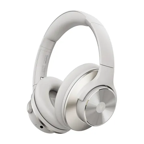 Auriculares Headset Bluetooth A10 ANC (Blanco/Plata) - ONEODIO – imagen 1